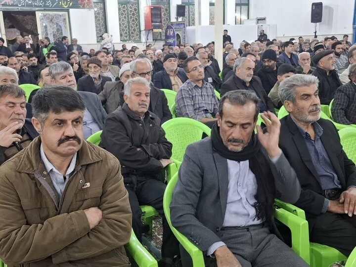 تصاویر/ چهل و پنجمین یادواره شهدای نوش آباد