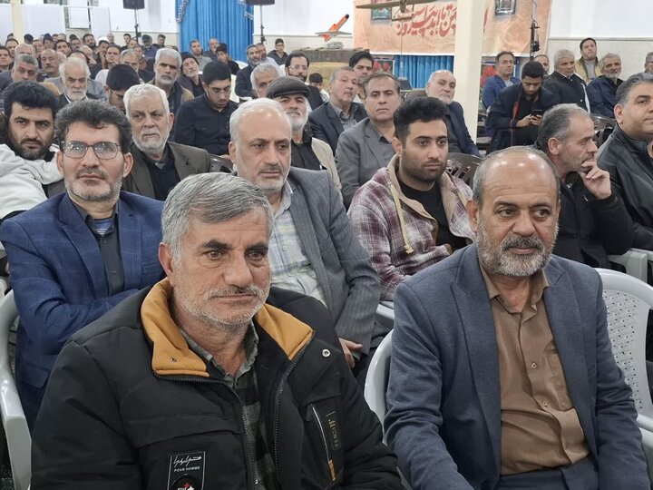 تصاویر/ چهل و پنجمین یادواره شهدای نوش آباد