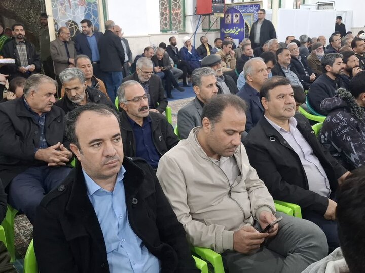 تصاویر/ چهل و پنجمین یادواره شهدای نوش آباد