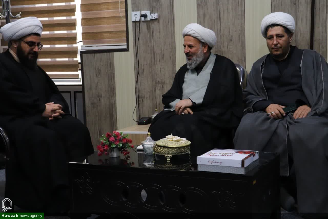 دیدار مدیرکل تبلیغات اسلامی همدان با امام جمعه فامنین