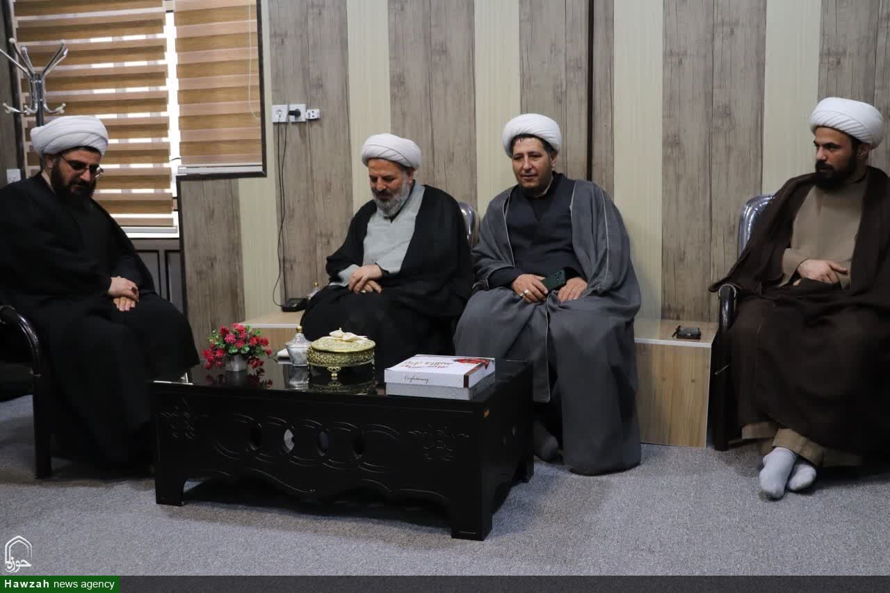دیدار مدیرکل تبلیغات اسلامی همدان با امام جمعه فامنین