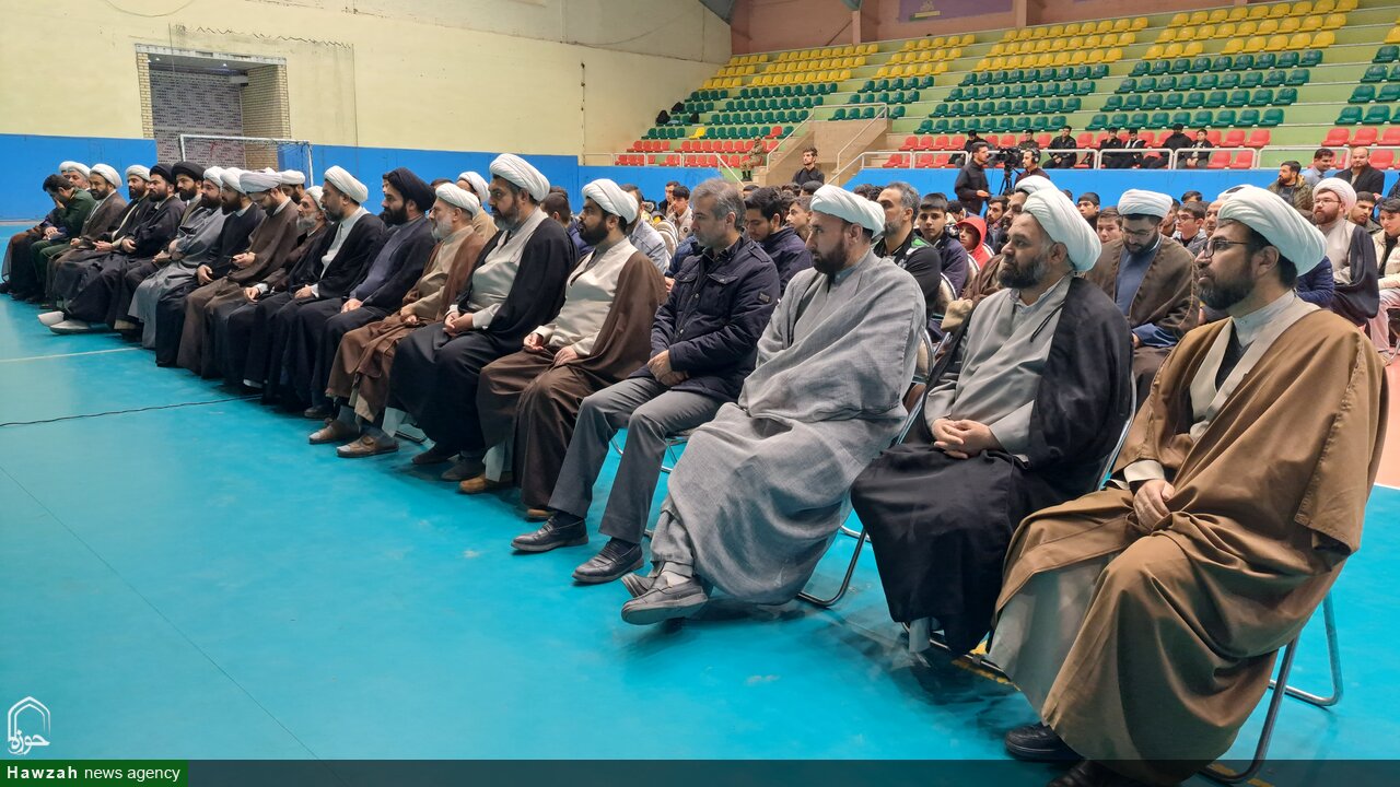 تصاویر/ افتتاحیه جشنواره فرهنگی ورزشی طلاب اردبیل