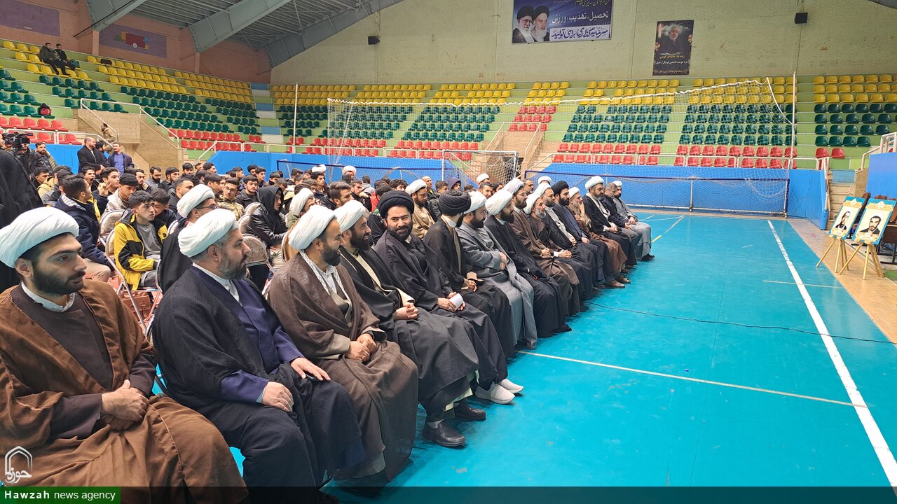 تصاویر/ افتتاحیه جشنواره فرهنگی ورزشی طلاب اردبیل