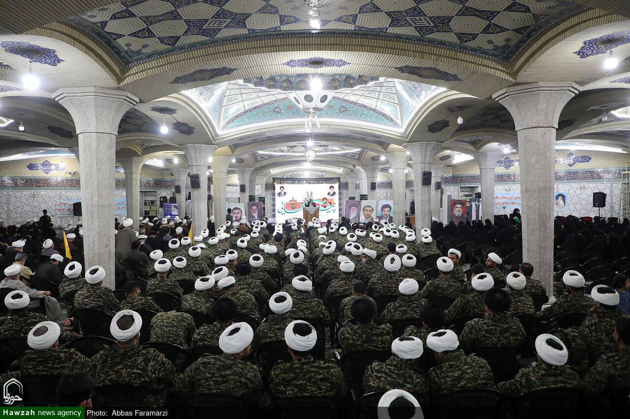 فیلم| گزارشی از گردهمایی بسیجیان طلبه و دانشجو قم به مناسبت روز بسیج