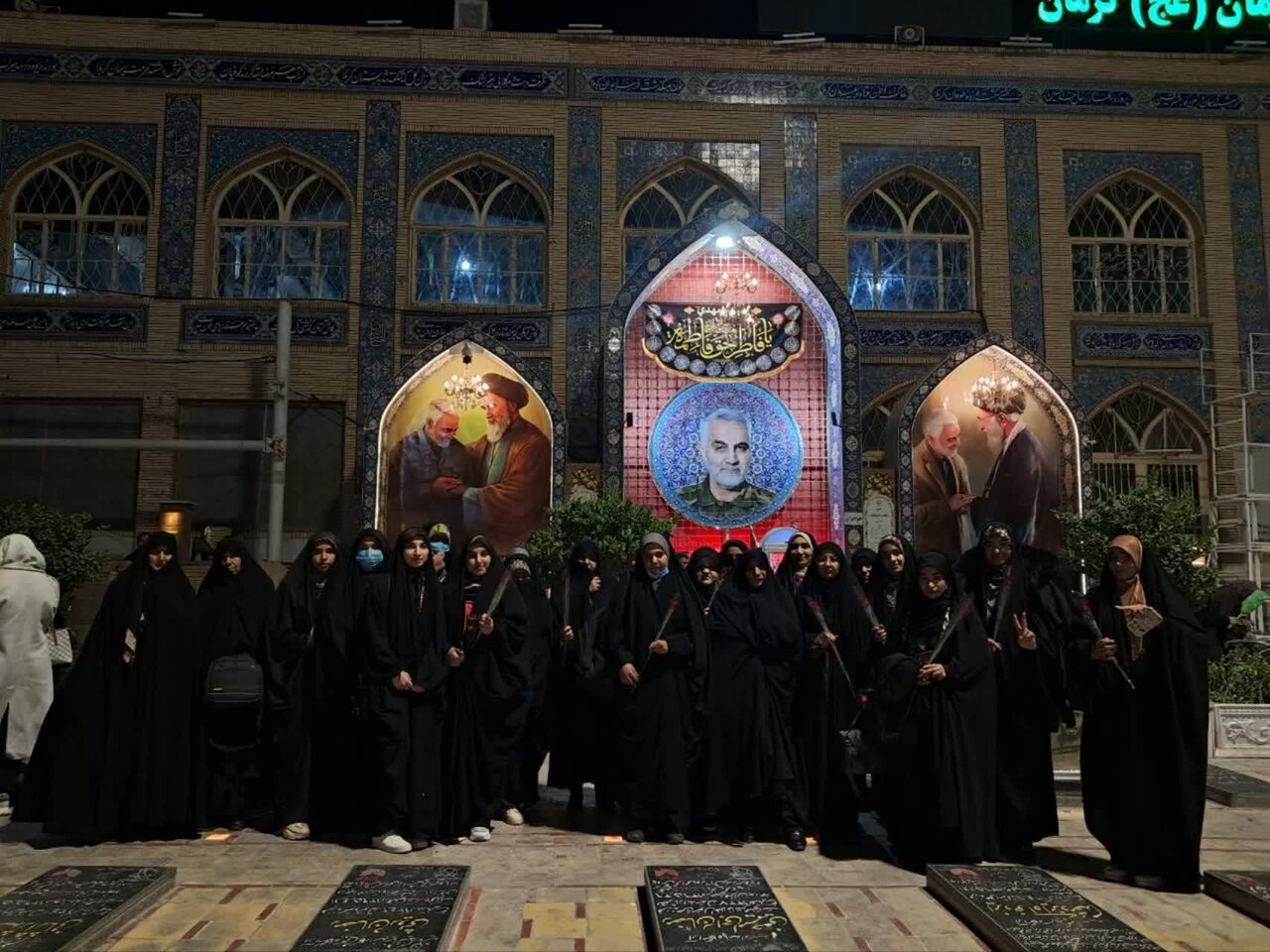 اردوی سیاحتی-زیارتی طلاب مدرسه علمیه الزهرا(س) شهداد در کرمان برگزار شد+عکس