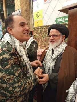 تصاویر/ همایش اقتدار بسیجیان شهرستان نطنز