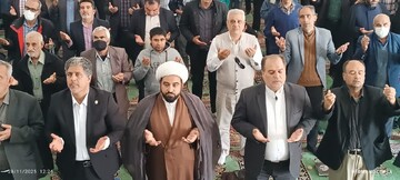 تصاویر/ اقامه نماز عبادی سیاسی جمعه در ساوه