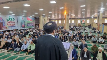 نماز جمعه گناوه به روایت تصویر