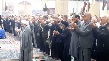 تصاویر/ آیین عبادی سیاسی نماز جمعه شهرستان زابل