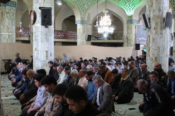 تصاویر/ برگزاری نماز جمعه شهرستان خاتم