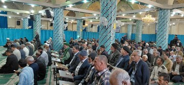 تصاویر/ اقامه نماز جمعه شهر انار