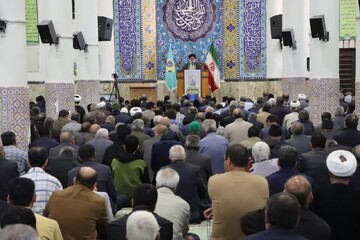 تصاویر/ برگزاری نماز جمعه شهرستان بافق