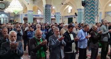 تصاویر/ برگزاری نماز جمعه شهرستان بهاباد