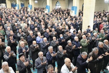 تصاویر/ اقامه نماز جمعه شهرستان ارومیه