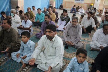 تصاویر/ اقامه نماز جمعه شهر جازموریان