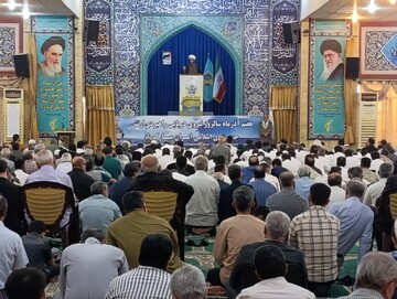 تصاویر/ آیین عبادی سیاسی نمازجمعه امروز شهر دارالحماسه بوشهر