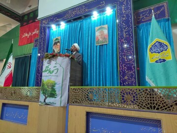 تصاویر/ اقامه نماز جمعه شهر خانوک