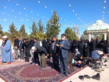 نماز باران در هماشهر سیرجان اقامه شد