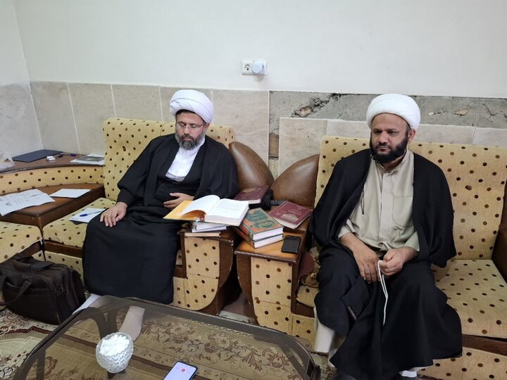 تصاویر/برگزاری امتحان شفاهی پایه های ۳ و ۵ و۶ و۸ و ۱۰مدرسه علمیه امام باقر علیه (ع) کامیاران