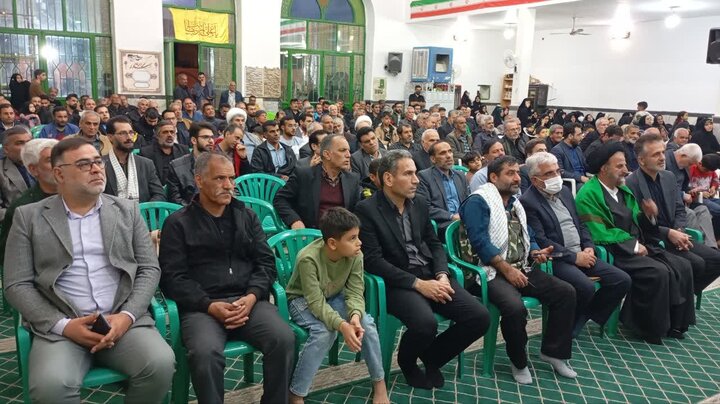 تصاویر/ گرامیداشت یاد و خاطرهٔ اوّلین شهید بسیجی نصرآباد(سفیدشهر)