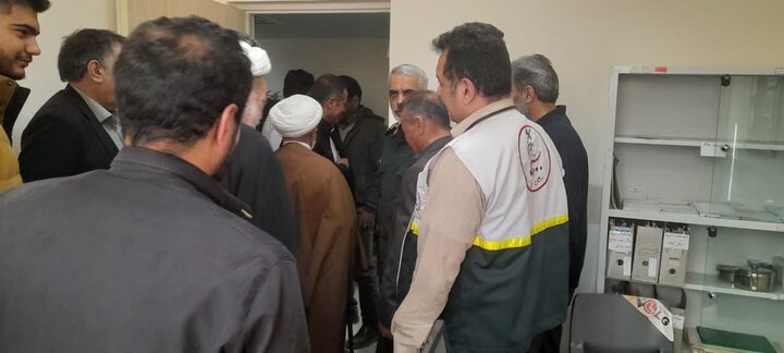 تصاویر/ حضورامام جمعه جوشقان قالی در مراسم کلنگ زنی سالن ورزشی شهرداری ومرکز جامع سلامت جوشقان قالی