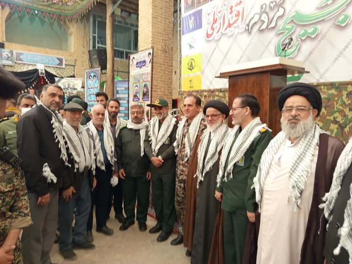 تصاویر/ همایش اقتدار بسیجیان شهرستان نطنز