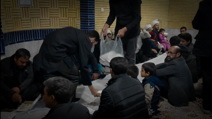 عزاداری شهادت حضرت زهرا(س) در مدرسه علمیه جعفریه زرند