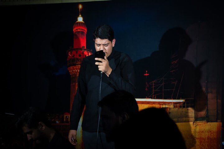 عزاداری شهادت حضرت زهرا(س) در مدرسه علمیه جعفریه زرند