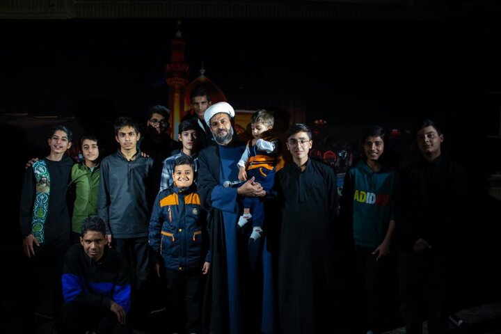 عزاداری شهادت حضرت زهرا(س) در مدرسه علمیه جعفریه زرند