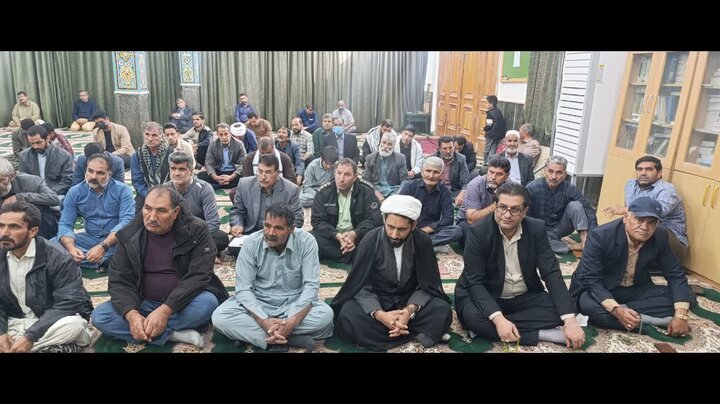 تصاویر/ آیین عبادی سیاسی نماز جمعه شهرستان بنجار