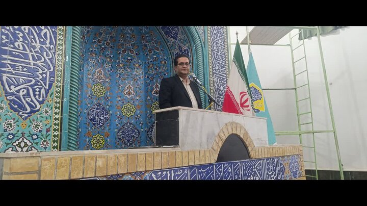 تصاویر/ آیین عبادی سیاسی نماز جمعه شهرستان بنجار