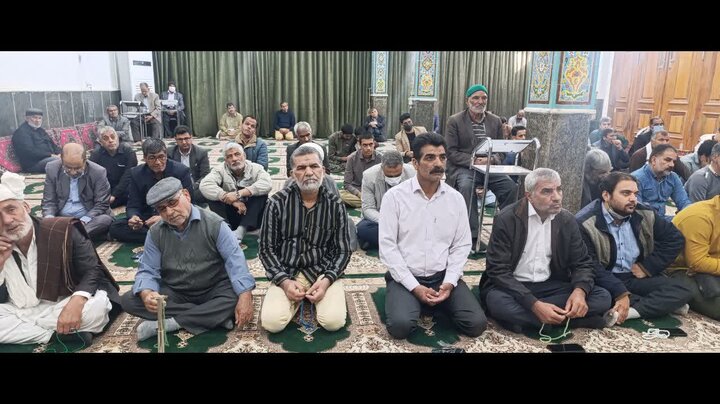 تصاویر/ آیین عبادی سیاسی نماز جمعه شهرستان بنجار