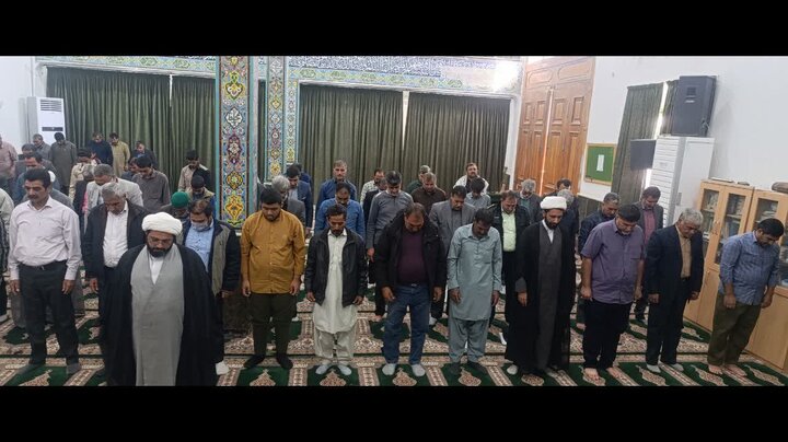 تصاویر/ آیین عبادی سیاسی نماز جمعه شهرستان بنجار