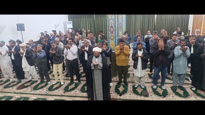 تصاویر/ آیین عبادی سیاسی نماز جمعه شهرستان بنجار