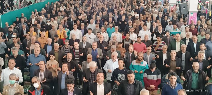 تصاویر/اقامه عبادی سیاسی جمعه در ساوه