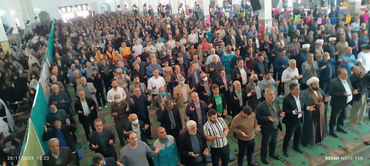 تصاویر/اقامه عبادی سیاسی جمعه در ساوه