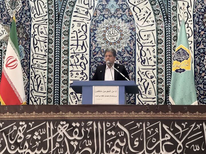 تصاویر/اقامه عبادی سیاسی جمعه در ساوه