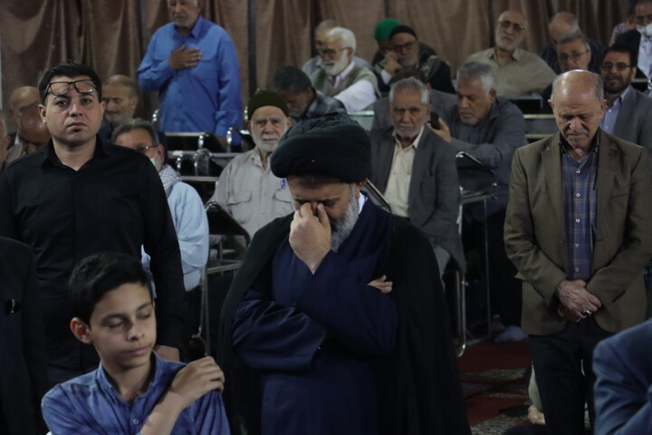 تشییع و تدفین پیکر مطهر شهید گمنام در مصلی امام خمینی(ره) اهواز