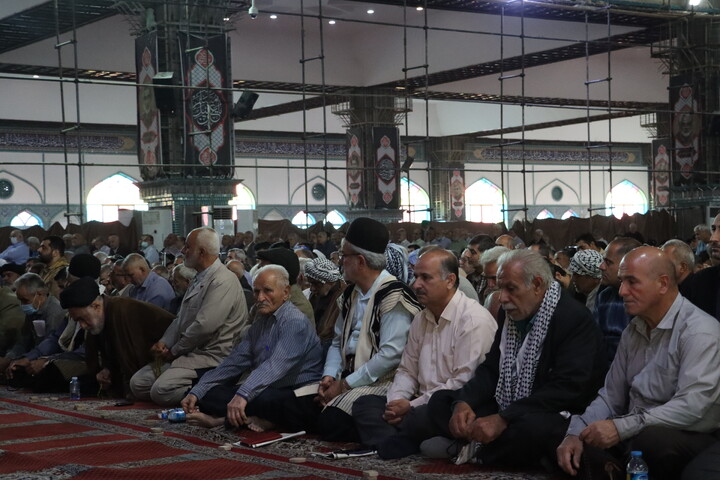 تشییع و تدفین پیکر مطهر شهید گمنام در مصلی امام خمینی(ره) اهواز