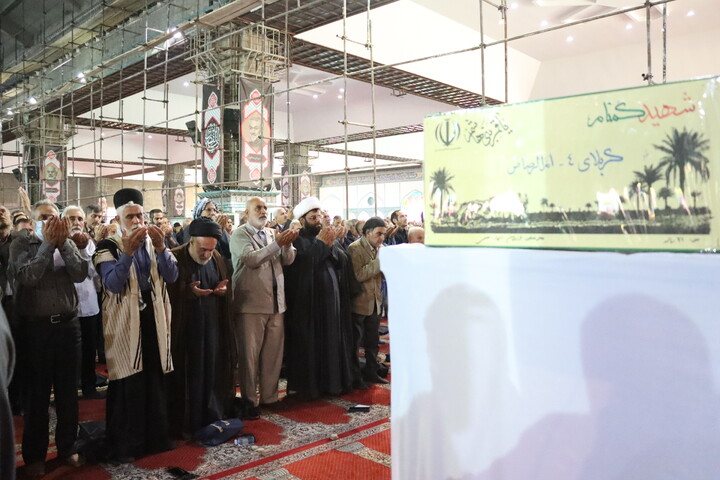 تشییع و تدفین پیکر مطهر شهید گمنام در مصلی امام خمینی(ره) اهواز