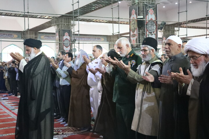 تشییع و تدفین پیکر مطهر شهید گمنام در مصلی امام خمینی(ره) اهواز