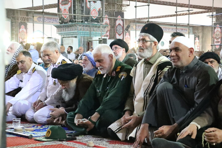 تشییع و تدفین پیکر مطهر شهید گمنام در مصلی امام خمینی(ره) اهواز