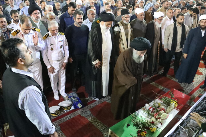 تشییع و تدفین پیکر مطهر شهید گمنام در مصلی امام خمینی(ره) اهواز