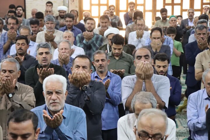 نماز جمعه عالیشهر به روایت تصویر