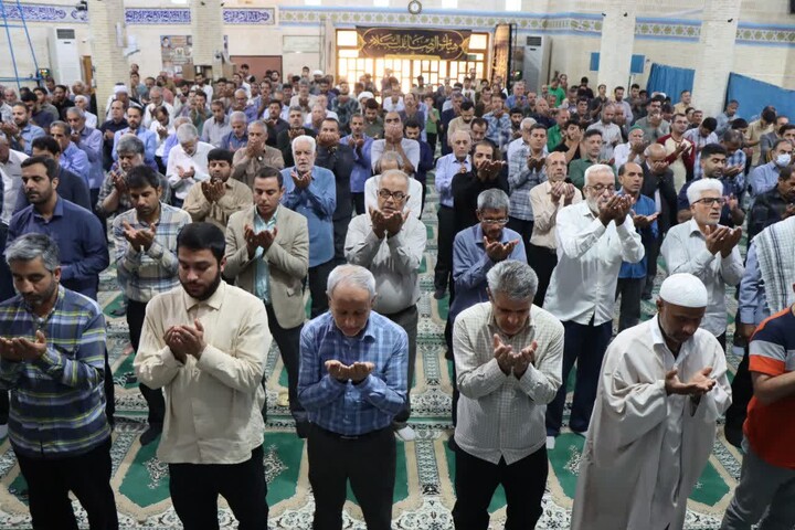 نماز جمعه عالیشهر به روایت تصویر