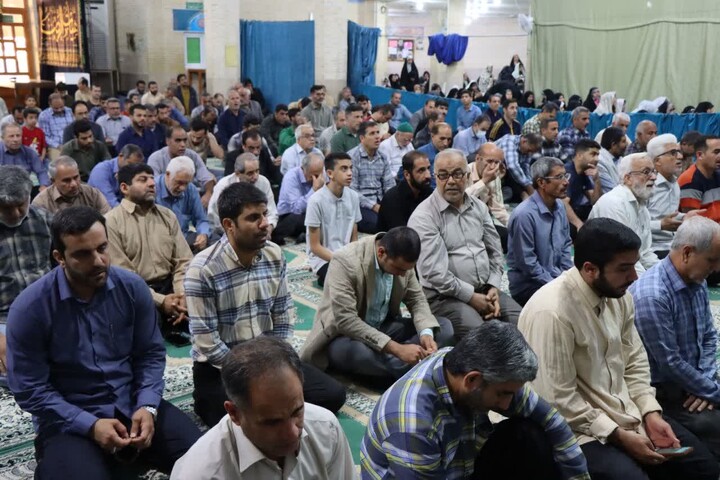 نماز جمعه عالیشهر به روایت تصویر