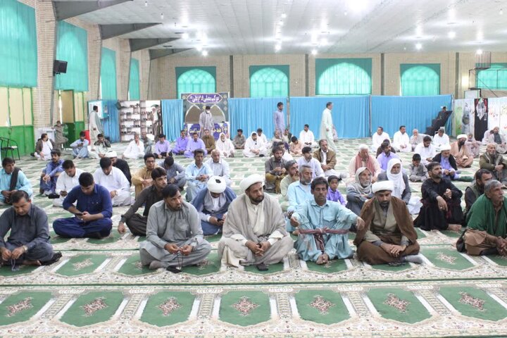 تصاویر/ آیین عبادی سیاسی نماز جمعه شهرستان دلگان