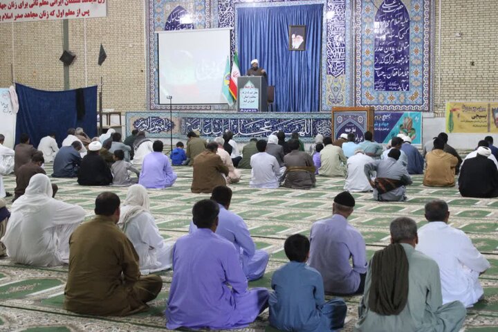 تصاویر/ آیین عبادی سیاسی نماز جمعه شهرستان دلگان