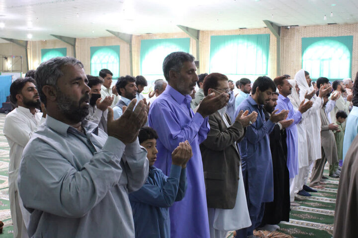 تصاویر/ آیین عبادی سیاسی نماز جمعه شهرستان دلگان