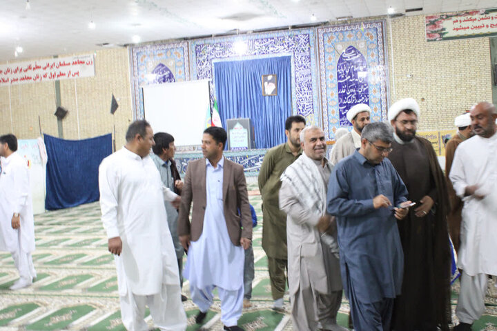 تصاویر/ آیین عبادی سیاسی نماز جمعه شهرستان دلگان